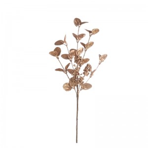 MW61517 mākslīgo puķu augu lapu lēts dekoratīvs zieds