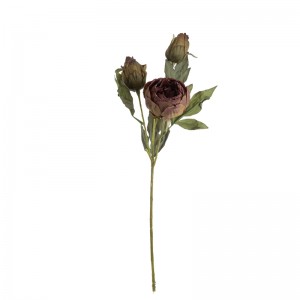DY1-4387A ดอกไม้ประดิษฐ์ดอกโบตั๋นดอกไม้ขายร้อนฉากหลังผนัง