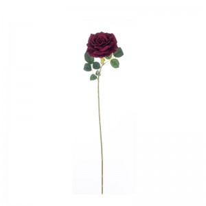 MW03503 Rosa de flors artificials Flors i plantes decoratives d'alta qualitat