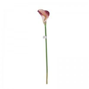 MW08505 Արհեստական ​​ծաղիկ Calla lily Նոր դիզայն պարտեզի հարսանեկան ձևավորում