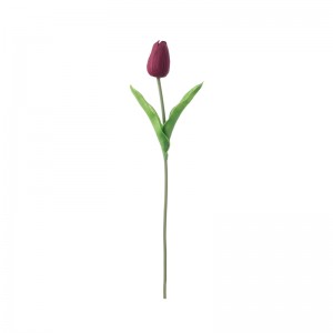 MW08515 Künstliche Blumen-Tulpe, hochwertige Garten-Hochzeitsdekoration