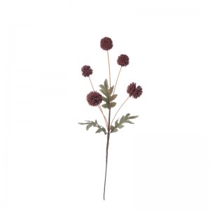 DY1-6333A زهرة اصطناعية نبات الأكانثوسفير خلفية جدار زهرة شعبية