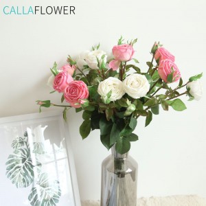 MW59991 billig Hot salg kunstig rose dekorative blomsterblomst til bryllup dekoration