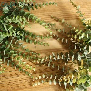 MW20206 Silk Foliage Realistic Plants Eucalyptus Artificial Eucalyptus Leaves ງານລ້ຽງງານແຕ່ງງານຕົກແຕ່ງເຮືອນ