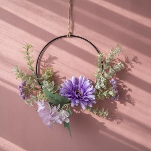 CF01109 Венец от изкуствени цветя Хризантема Хортензия Гореща продажба Сватбена украса