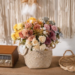 MW66010 Artificial Silk Flower Carnations Bunch foar Fotografie Soft Kitchen Wedding Party Festival Fall Decor