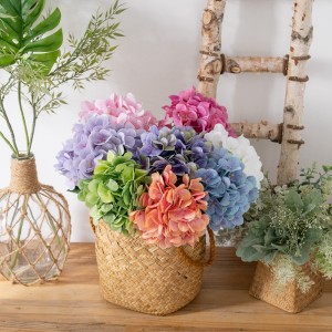MW82001 Hydrangea Real Touch Artificial Flowers ane Stems for Wedding Home Party Shop Shop Baby Shower Decor