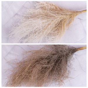 MW89004 Artipisyal na Flower Reed Grass Faux Pampas Grass Whiskers para sa Mga Bulaklak sa Kasal Home Table Boho Decor