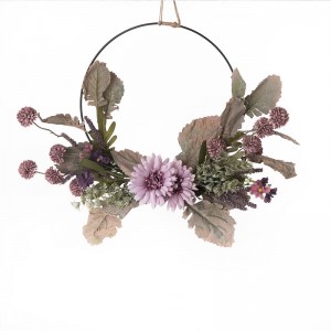 CF01015 Coroană de flori artificiale Gerbera Păpădie Crizantema Design nou Articole pentru nuntă