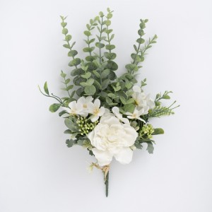 CF01038 Kulîlka Artificial Flower Bouquet Tea Rose Chrysanthemum New Design Wedding Supplies