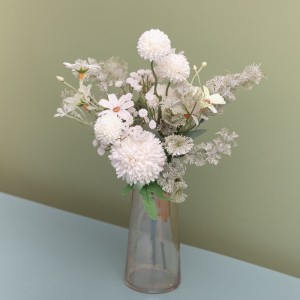 CF01107 Bouquet di fiori artificiali Ball Chrysanthemum Wholesale Regalo di u ghjornu di a mamma