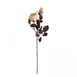 DY1-4377 Künstliche Blume Rose Fabrik Direktverkauf Garten Hochzeitsdekoration