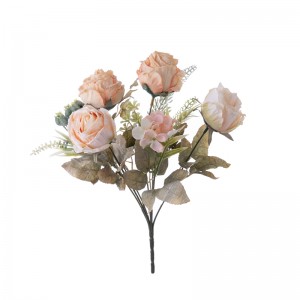 CL10502 Artificial Flower Bouquet Rose Factory Direct ire onyinye ụbọchị Valentine