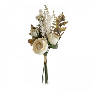 DY1-5314 Bouquet di fiori artificiali Peonia Fabbrica Vendita diretta Fornitura di matrimoniu