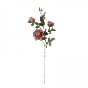 DY1-5898 कृत्रिम फूल गुलाब नई डिजाइन उत्सव सजावट