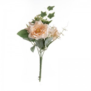 MW55710 Umělá kytice růže Realistická svatební dekorace