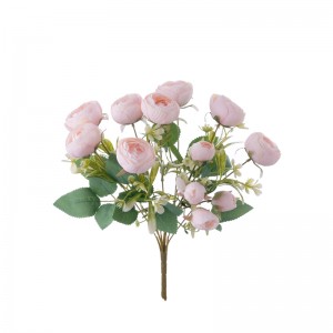 MW31505 Ram de flors artificials Camèlia Subministrament barat per a casaments Decoració de noces