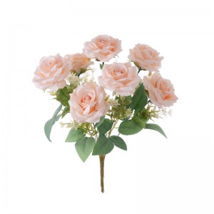 MW31511 Dirbtinių gėlių puokštė rožė Populiari Valentino dienos dovana