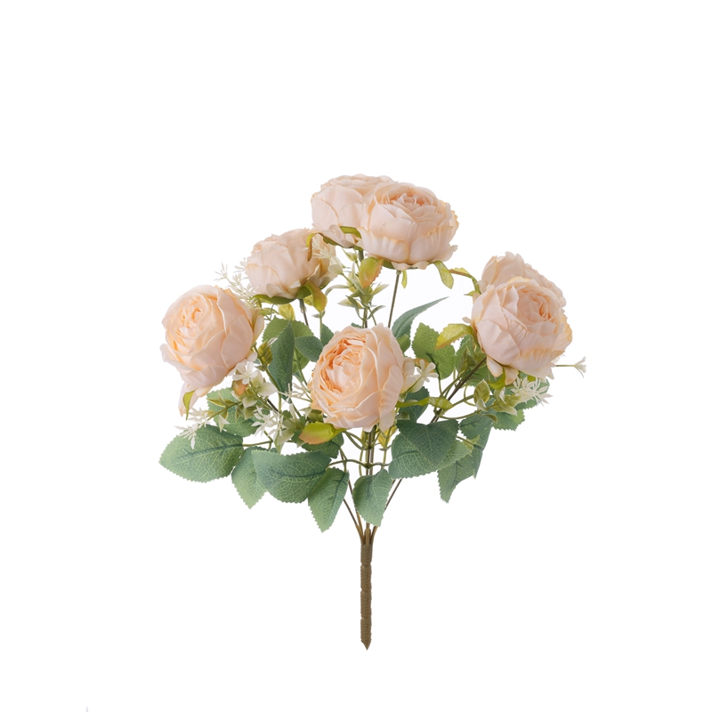 MW31502 Bouquet di fiori artificiali Rose Factory Vendita diretta Fiore decorativu
