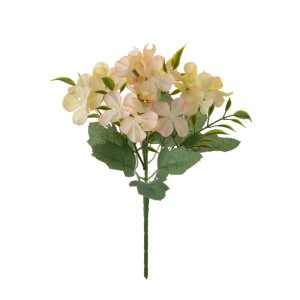 MW66830 Bouquet di fiori artificialiHydrangeaVendita caldaDecorazione di matrimoniu