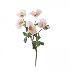 CL59504 fleur artificielle coquelicot vente directe d'usine décoration de fête