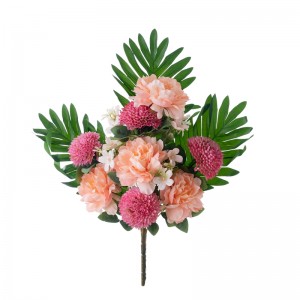 CL81504 인공 꽃 꽃다발 모란 뜨거운 판매 웨딩 장식