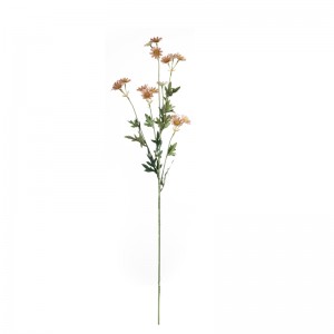 CL51506 Krizantemë me lule artificiale Lule dekorative me cilësi të lartë