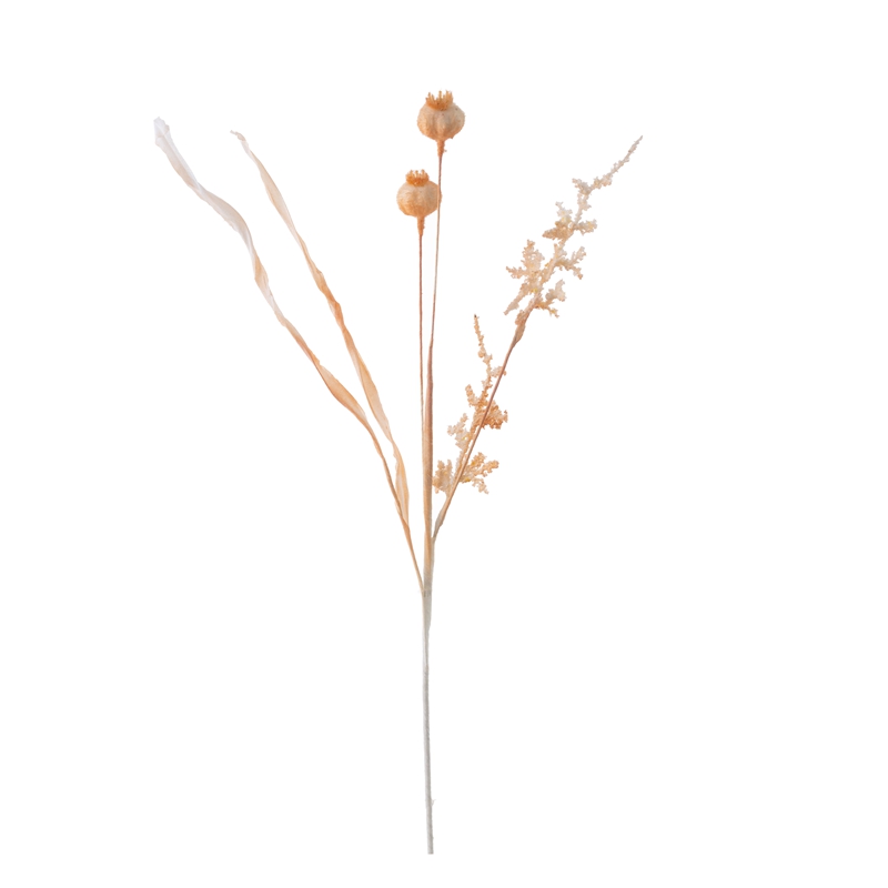 MW09521 Sztuczny kwiat maku Wysokiej jakości dekoracje ślubne