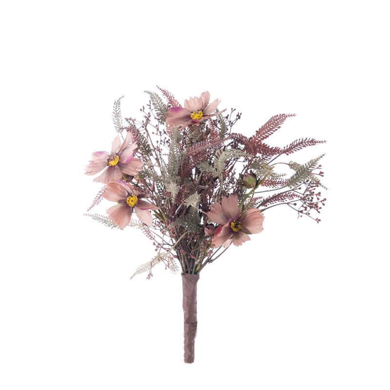 MW24503 okooko osisi artificial bouquet Chrysanthemum Okooko osisi silk dị ọnụ ala