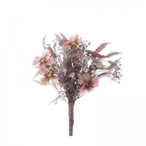 MW24503 okooko osisi artificial bouquet Chrysanthemum Okooko osisi silk dị ọnụ ala