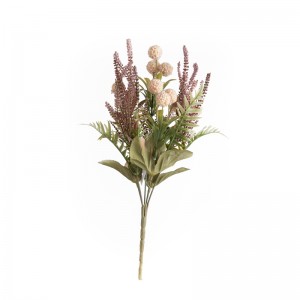 CL66514 Planta de flors artificials Herba de mongetes Decoració de casament d'alta qualitat