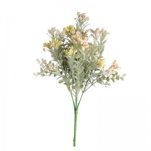 CL66506 Bouquet di fiori artificiali bacche di Natale Decorazione di matrimoniu di giardinu di alta qualità