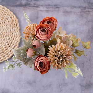 CL10506 Artificial Flower Bouquet Carnation Realistic Wedding Centerpieces