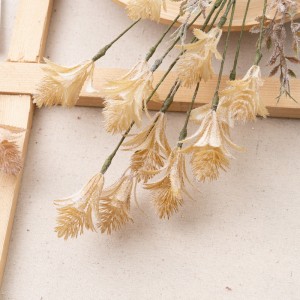 MW09522 造花植物ベルベットの小枝高品質の庭の結婚式の装飾