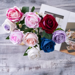 CL86506 Artificiell blomma Rose Factory Direktförsäljning siden blommor
