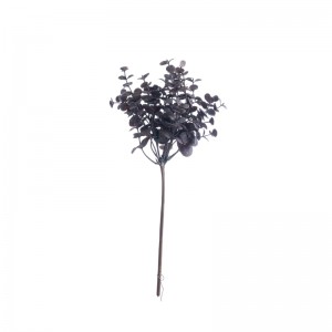 CL11519 Planta de flors artificials Eucaliptus Fons de paret de flors d'alta qualitat