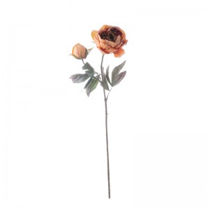 DY1-2663A ดอกไม้ประดิษฐ์ดอกโบตั๋นขายส่งตกแต่งสวนงานแต่งงาน