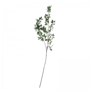CL59508 ხელოვნური ყვავილის მცენარის ფოთოლი ცხელი გაყიდვის საქორწილო ცენტრები
