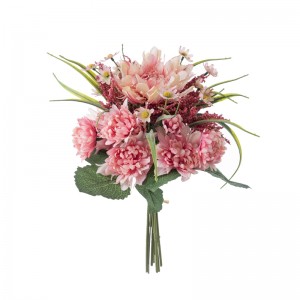 DY1-3290 Buket Bunga Buatan Dahlia Centerpieces Pernikahan berkualitas tinggi