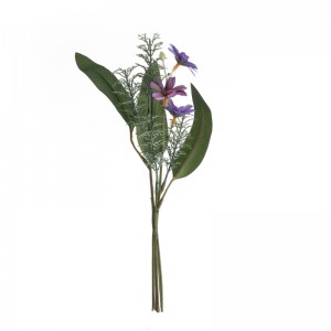 Bouquet de fleurs artificielles orchidées, nouveau Design, décoration de jardin et de mariage, DY1-6089