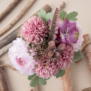 DY1-3281 Artificial Flower Bouquet Ranunculus Hot Selling Wedding Decoration