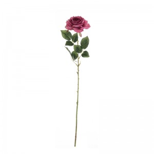 ЦЛ04502 Вештачки цвет ружа Популарна баштенска декорација за венчање