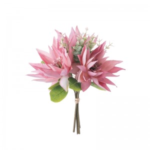 CL77511 Bouquet di fiori artificiali Lotus New Design Wedding Supply