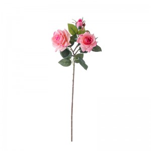 MW60502 Artificial Flower Rose Factory Bein sala silkiblóm