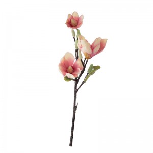 MW69515 Kunsmatige Blom Magnolia Factory Direkte Verkoop Trou Voorraad