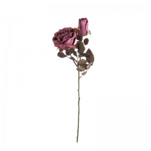 DY1-4373 مصنوعي گل گلاب گرم وڪرو گلن جي ڀت پس منظر