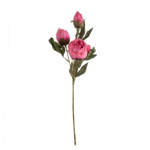 DY1-4387A Flor Artificial Peônia Pano de Fundo de Parede de Flores de Venda Quente
