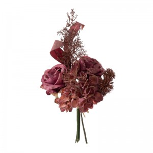 Bouquet de roses artificielles, nouveau Design, centres de table de mariage, DY1-4403