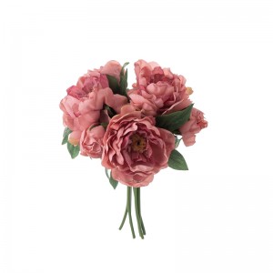 DY1-5601 Artificial Flower Bouquet Peony Cheap Garden Wedding Decoration