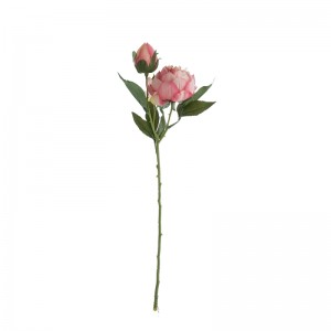 DY1-5715 Umelá kvetina pivonka Vysoko kvalitné svadobné ozdoby